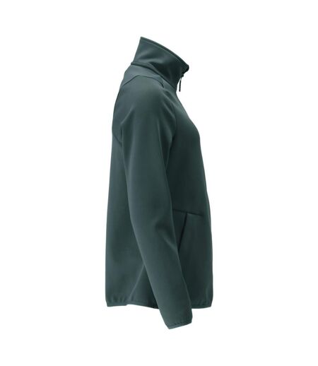 Womens/ladies Customised Fleece Jacket Forest Green Mascot
