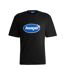 T-shirt Nugoclean Homme Noir Hugo-2