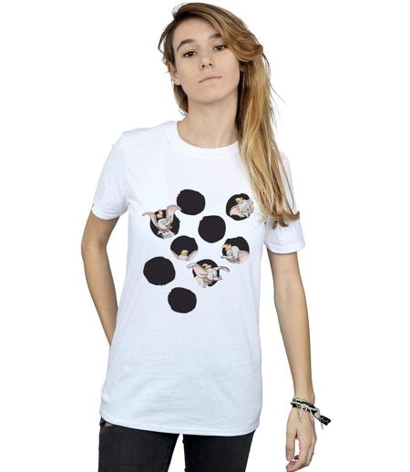 Disney - T-shirt DUMBO PEEKABOO - Femme (Blanc) - UTBI16970