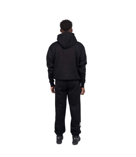 Sweat À Capuche Kansas Homme Noir Jaune Mercier