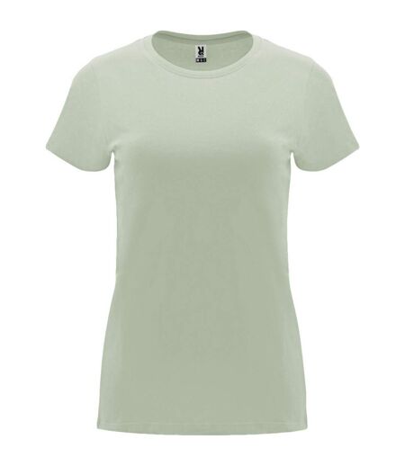 T-shirt capri femme vert brume Roly Roly