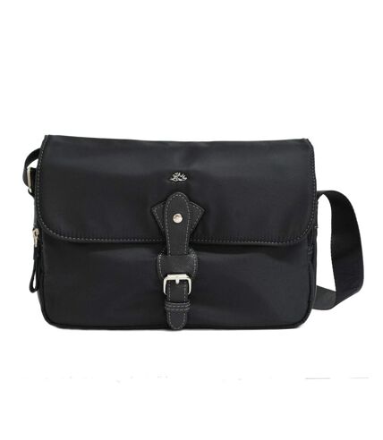 Katana - Sac bandoulière nylon et cuir - noir - 2563