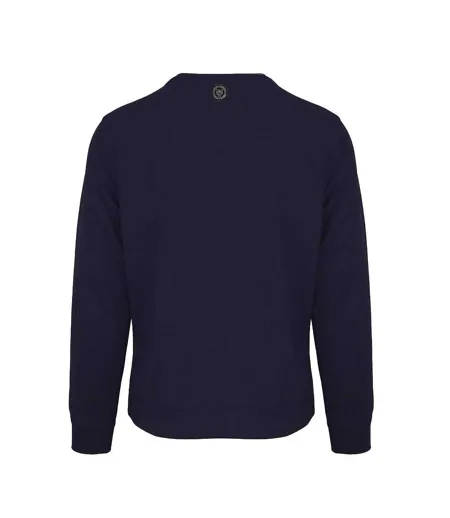 Unisex Adult Signature Logo Sweatshirt Navy Blue Plein Sport