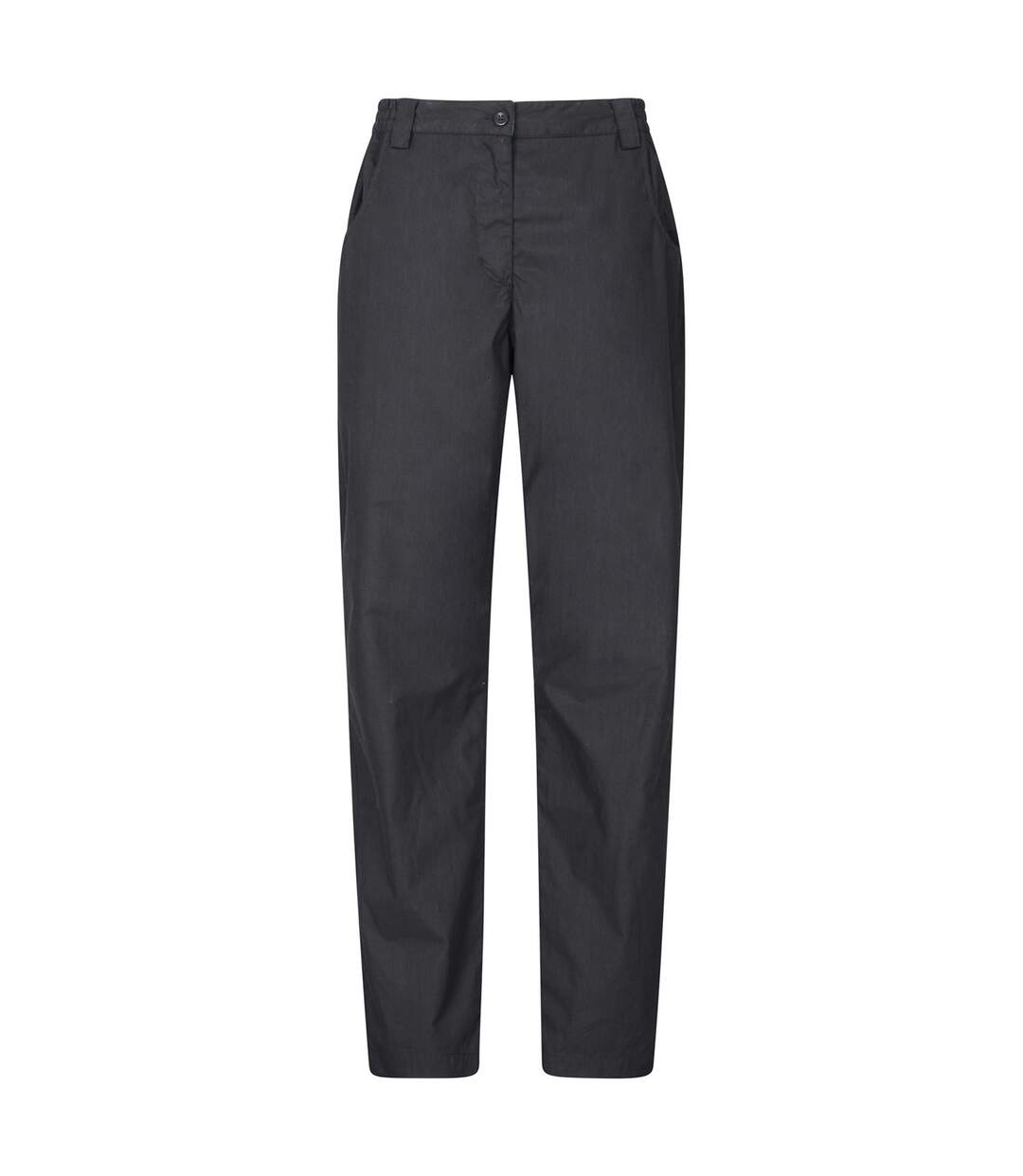 Womens/ladies Quest Trousers Black Mountain Warehouse-1