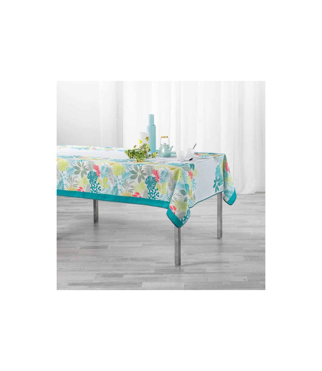 Nappe Antitache Melba 150x240cm Bleu-3