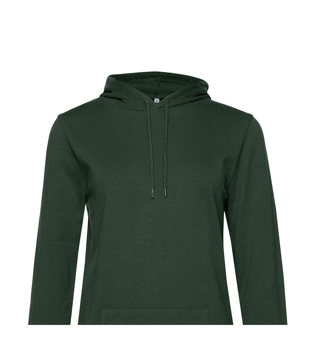 Sweat À Capuche Femme Vert Forêt B&C-2