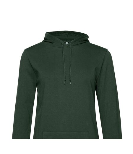 Sweat À Capuche Femme Vert Forêt B&C