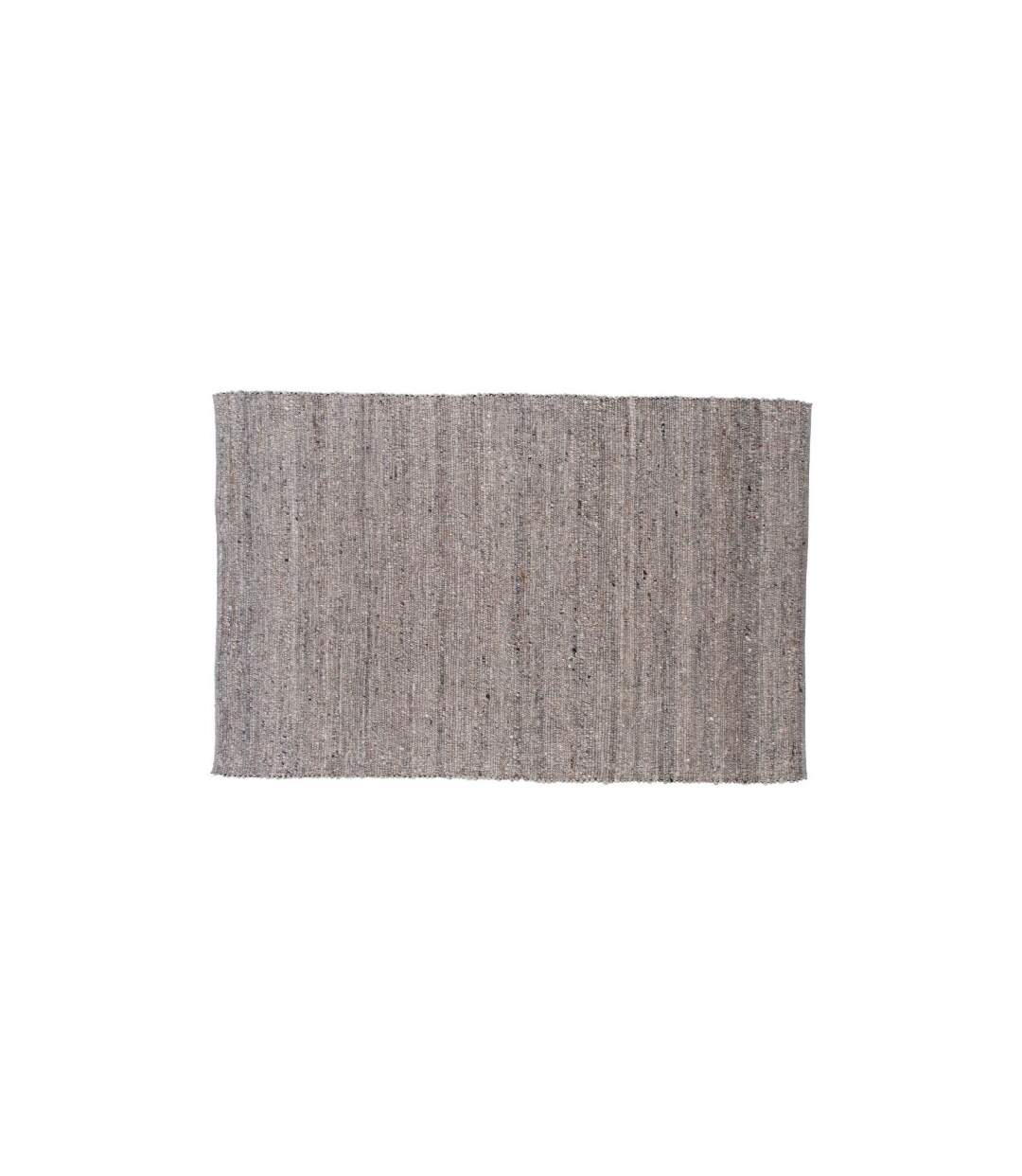 Tapis Déco en Laine Loump 200x300cm Gris & Beige-1