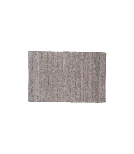 Tapis Déco en Laine Loump 200x300cm Gris & Beige