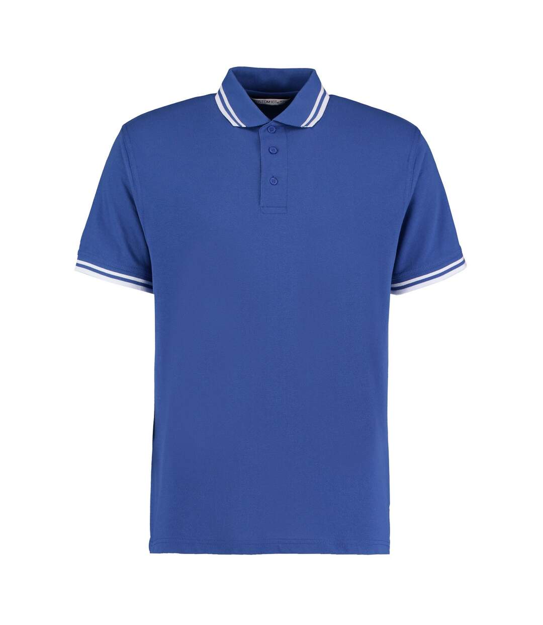 Polo Homme Bleu Roi Blanc Kustom Kit-1