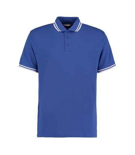 Polo Homme Bleu Roi Blanc Kustom Kit