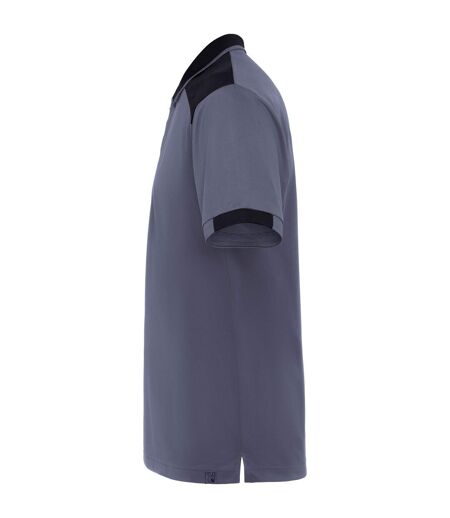 Polo Samurai Homme Plomb Noir Roly Workwear