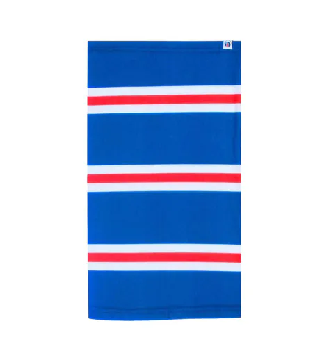 Snood Motif/style Rayé Manchester Taille Unique Bleu Fan Originals