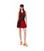 Jupe Tennis Femme Rouge Bordeaux Lacoste-1