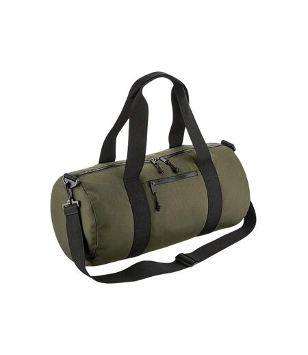 Bagbase Barrel Recycled Duffle Bag (Military Green) (One Size) - UTRW9184
