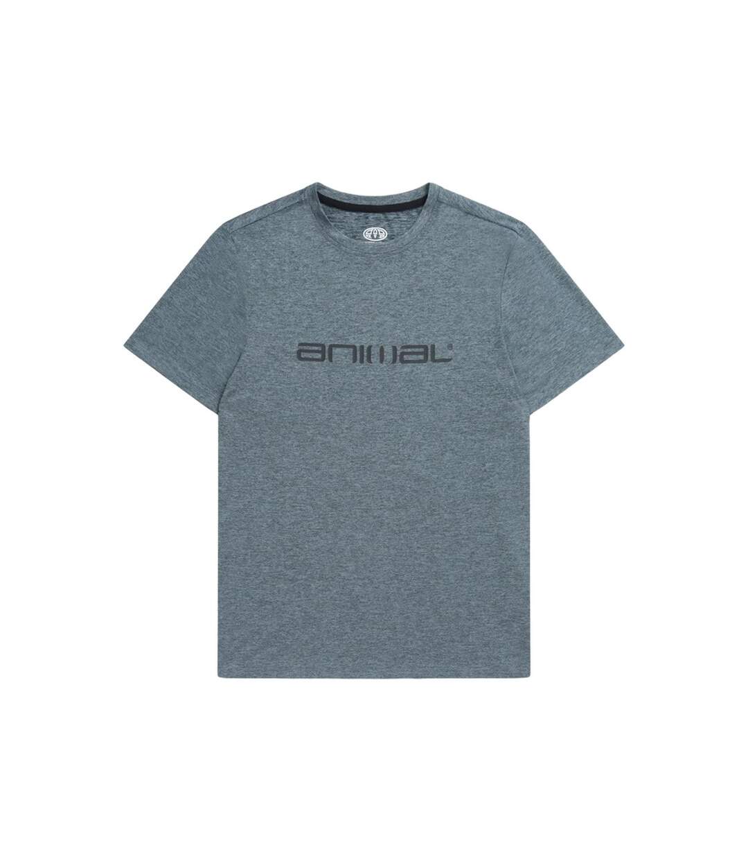 Mens Latero Logo Swimming T-shirt Pale Blue Animal-1
