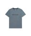 Mens Latero Logo Swimming T-shirt Pale Blue Animal-1