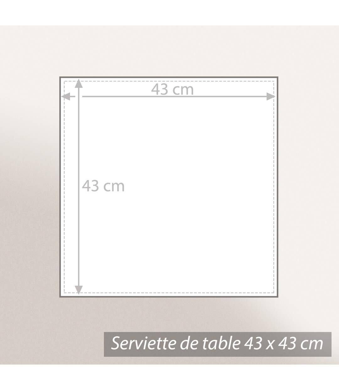 Serviette de table AKSEL en polycoton-3