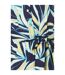 Womens/ladies leaf print wrap midi dress navy Principles