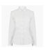 Womens/ladies modern long sleeve oxford shirt white Henbury