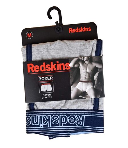 Boxer homme REDSKINS Confort et Qualité -Assortiment modèles photos selon arrivages- Dionysos Redskins Gris