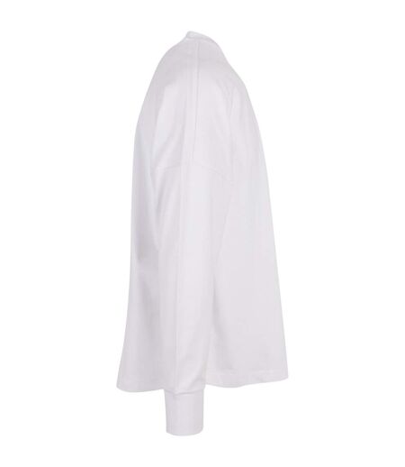 T-shirt Manches Longues Homme Blanc Build Your Brand