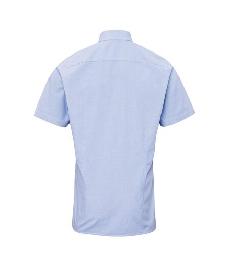 Chemise Homme Bleu Clair Blanc Premier
