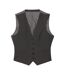 Burton Mens Essential Single-Breasted Slim Vest (Charcoal) - UTBW511