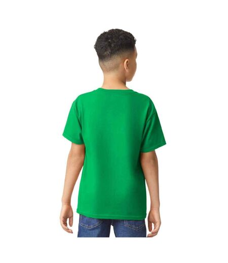 T-shirt enfant vert irlandais Gildan