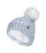 Bonnet Femme Thermiques Hiver avec Gros Pompon-1