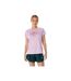 T-shirt Motif/style Logo Fujitrail Homme Violet Clair Asics-1