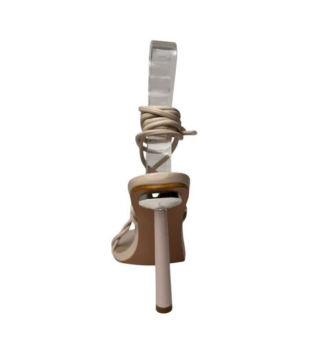 Sandales Femme Crème Chic