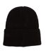 Mens Turned Up Cuff Beanie Black Adidas-2