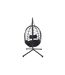 Fauteuil Suspendu Zadar 109cm Noir-4
