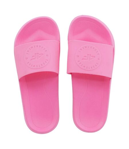 Tongs Femme Rose Foncé 4F