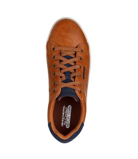 Mens cavell hensley trainers luggage Skechers