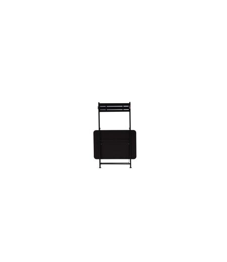 Table de Balcon en Métal Borneo 120cm Noir