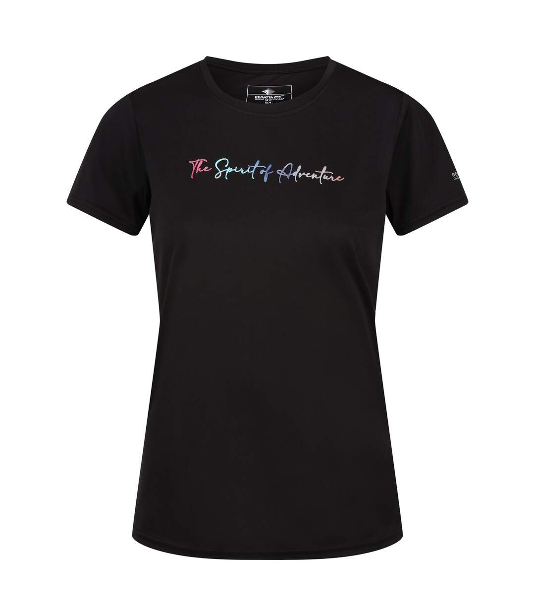 T-shirt fingal the spirit of adventure femme noir Regatta-1