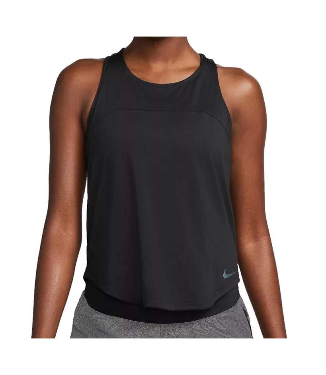 Débardeur Noir Femme Nike Adv - L