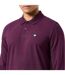 Polo Manches Longues Style Badge Dice Homme Rose Baie Weekend Offender-4