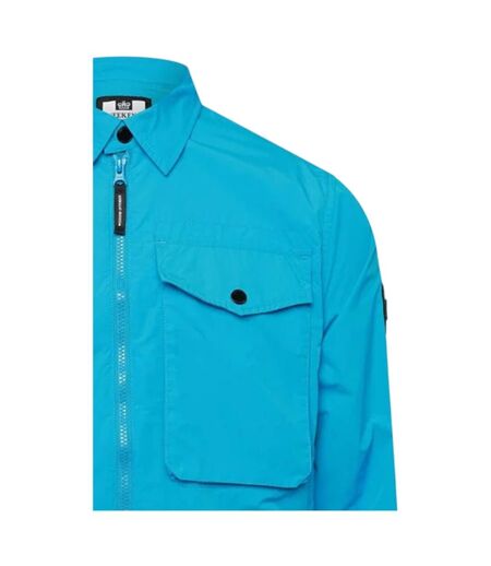 Mens Granville Overshirt Blue Danube Weekend Offender