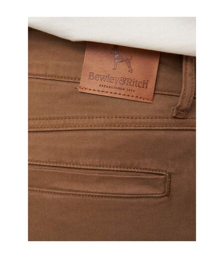 Chino Tasman Homme Taupe Bewley & Ritch