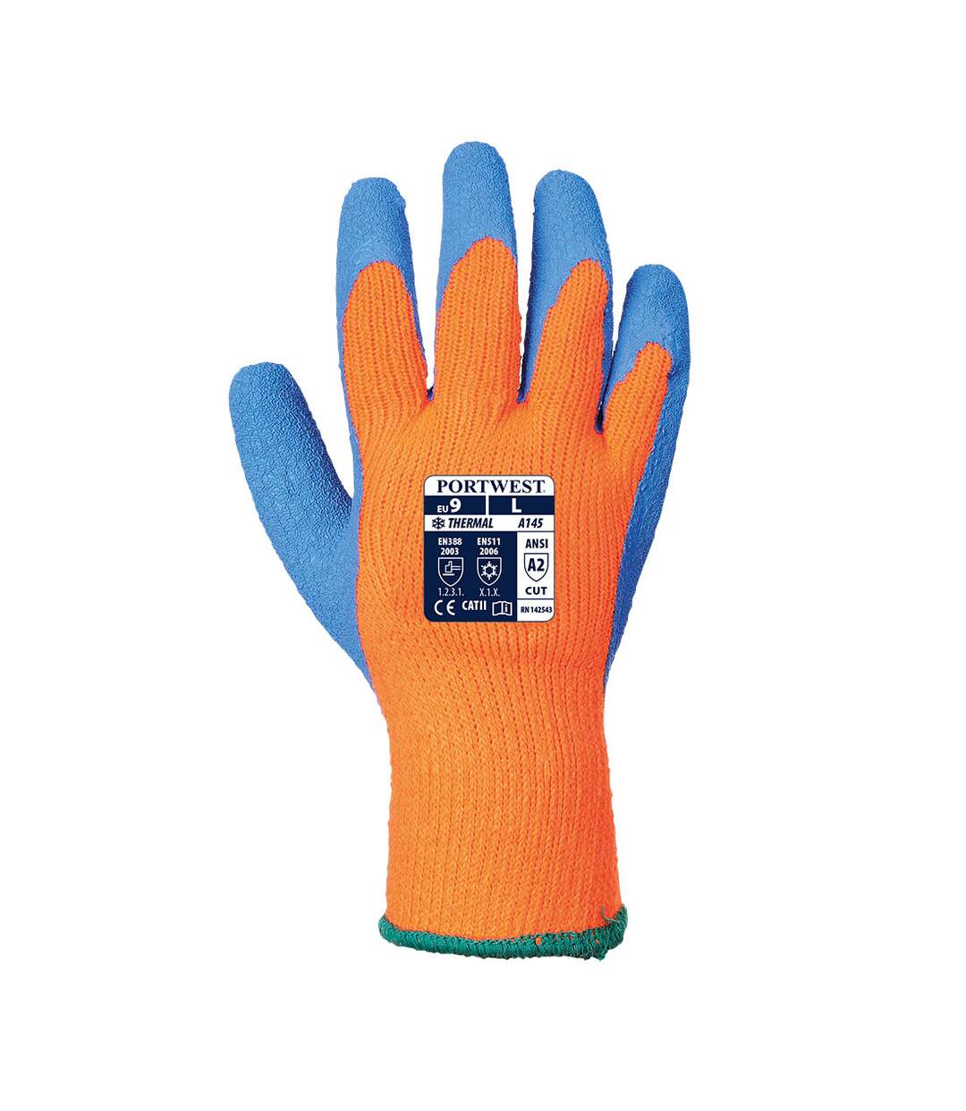 Gants adhérents a145 2xl orange / bleu Portwest-2