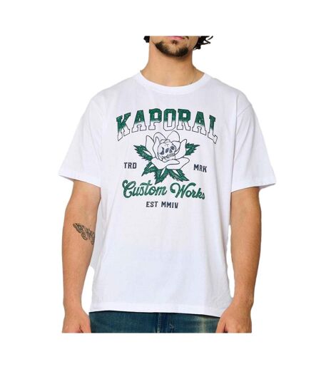 T-Shirt blanc homme kaporal valen