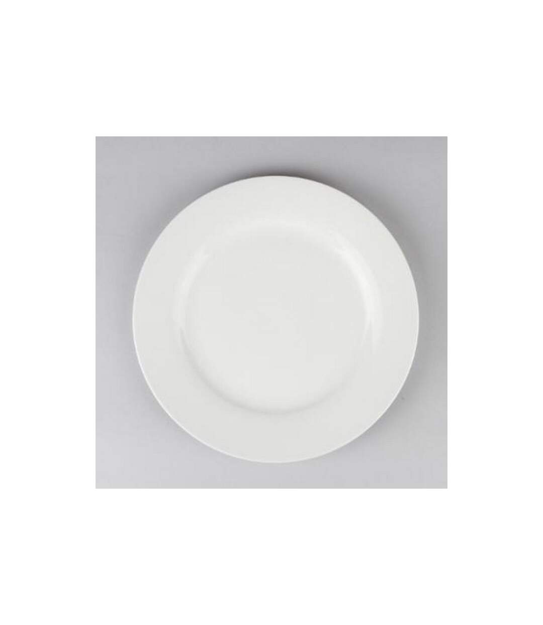 Lot de 6 Assiettes à Dessert Ronde 20cm Blanc-3