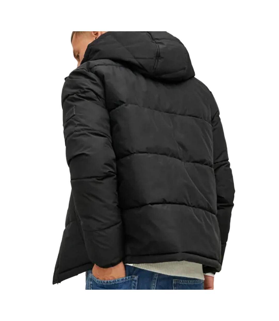 Doudoune noir homme jack & jones will jacket ot-2
