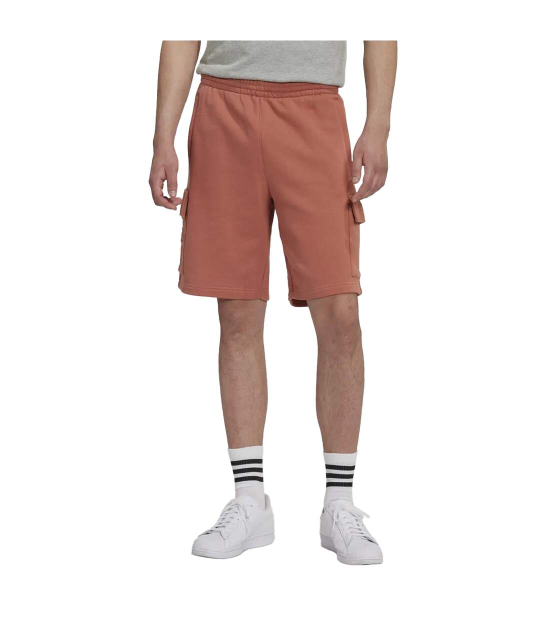 Short à poches ozworld homme marron Adidas-3