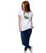 Disney - T-shirt CARS JACKSON STORM - Femme (Blanc) - UTBI13664-4