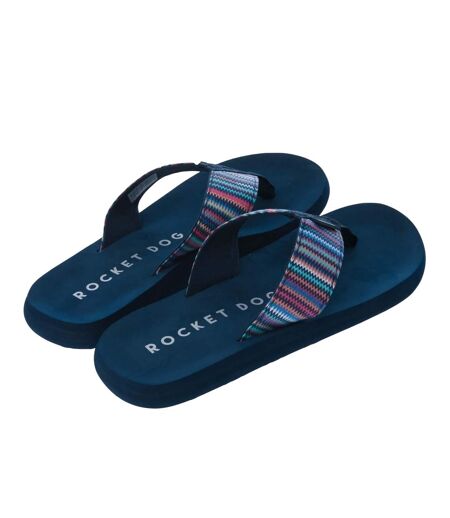 Tongs Adios Stark Femme Bleu Marine Rocket Dog
