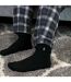 1 Pack Mens Soft Plush Lined Slipper Bed Socks-5